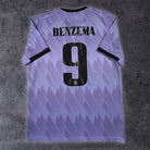 2022/23 Real Madrid Extérieur - Benzema 9 (L) - Iconic Football Shop