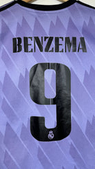 2022/23 Real Madrid Extérieur - Benzema 9 (M) - Iconic Football Shop