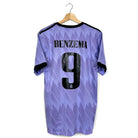 2022/23 Real Madrid Extérieur - Benzema 9 (M) - Iconic Football Shop