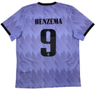 2022/23 Real Madrid Extérieur - Benzema 9 (XL) - Iconic Football Shop