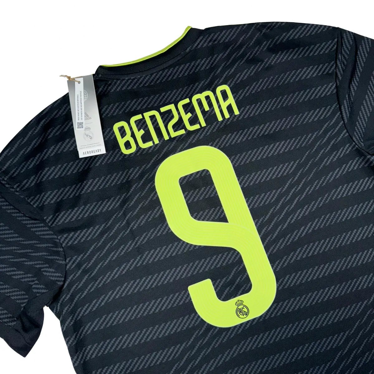 2022/23 Real Madrid Third - Benzema 9 (L) - Iconic Football Shop