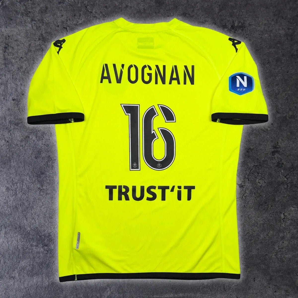 2022/23 Red Star Paris Goal Keeper - Avognan 16 *PRÉPARÉ / PORTÉ* (XL) - Iconic Football Shop