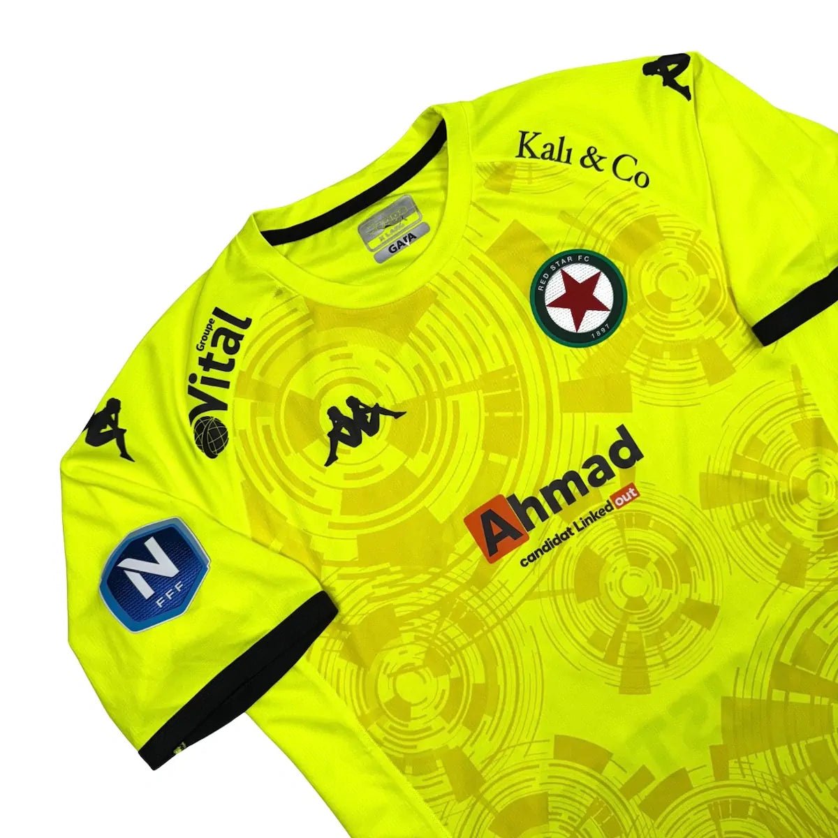 2022/23 Red Star Paris Goal Keeper - Avognan 16 *PRÉPARÉ / PORTÉ* (XL) - Iconic Football Shop