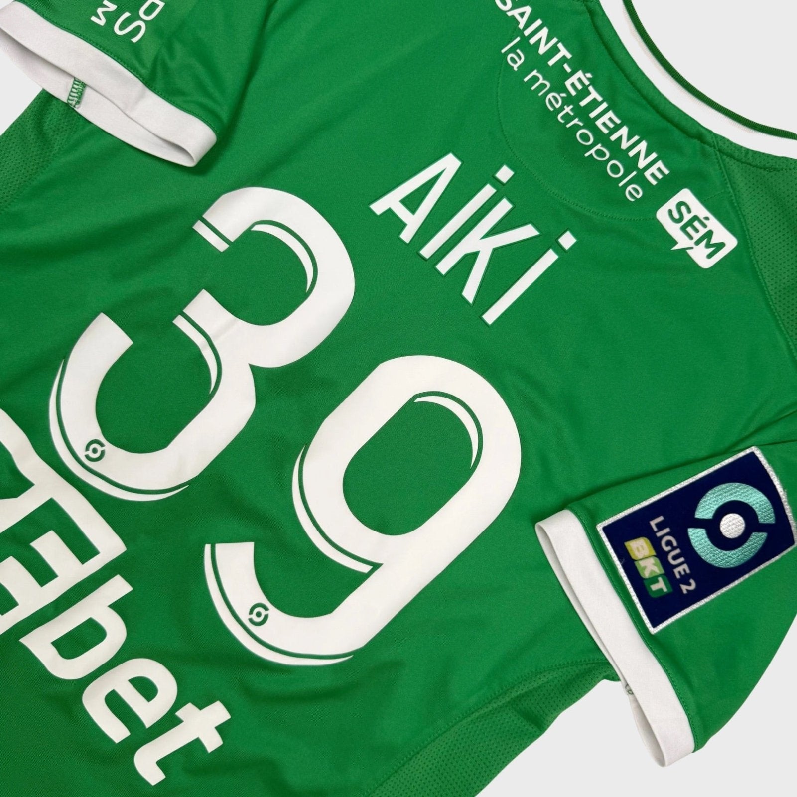 2022/23 Saint-Etienne Domicile - Aiki 39 (S) - Iconic Football Shop