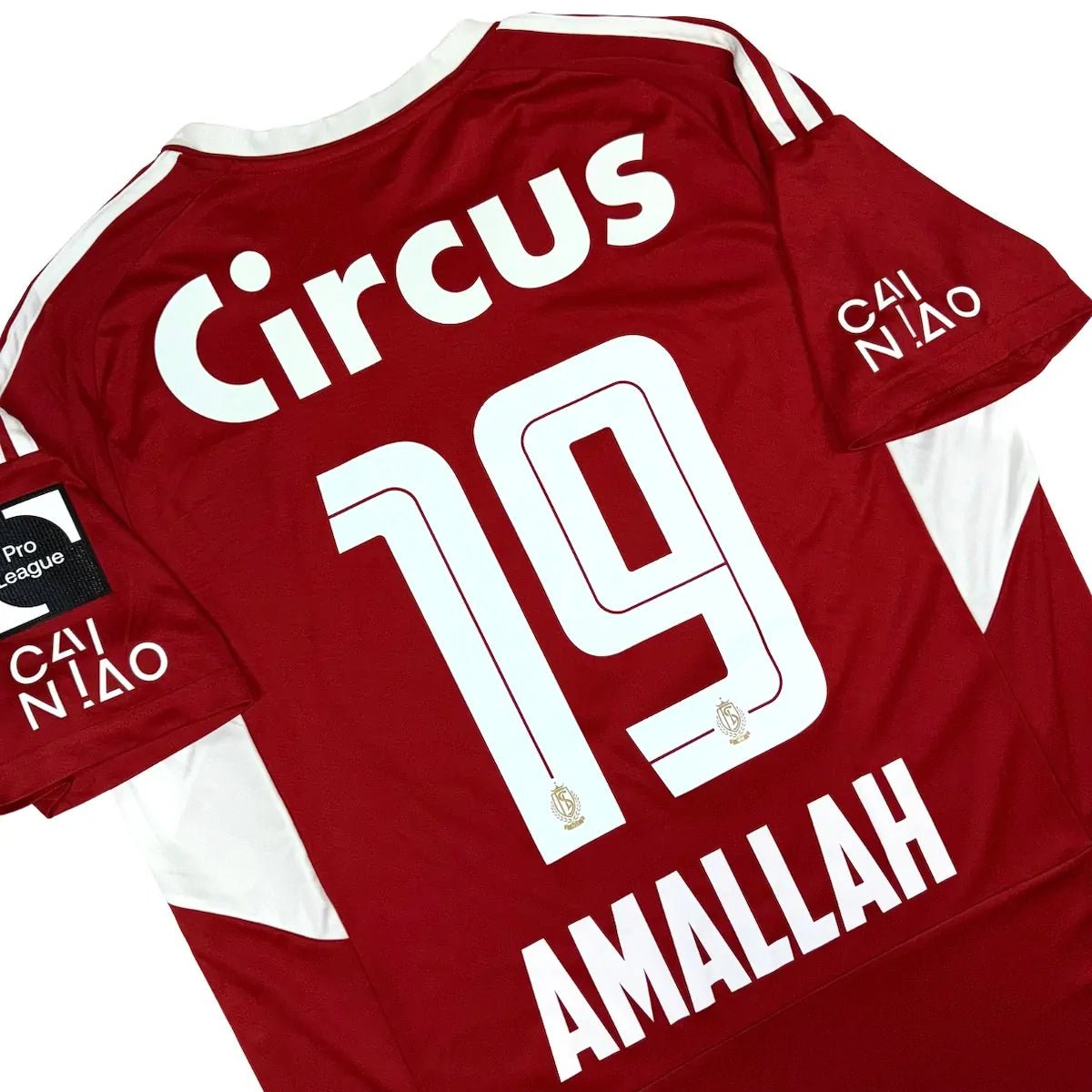 2022/23 Standard de Liège Domicile - Amallah 19 (L) - Iconic Football Shop