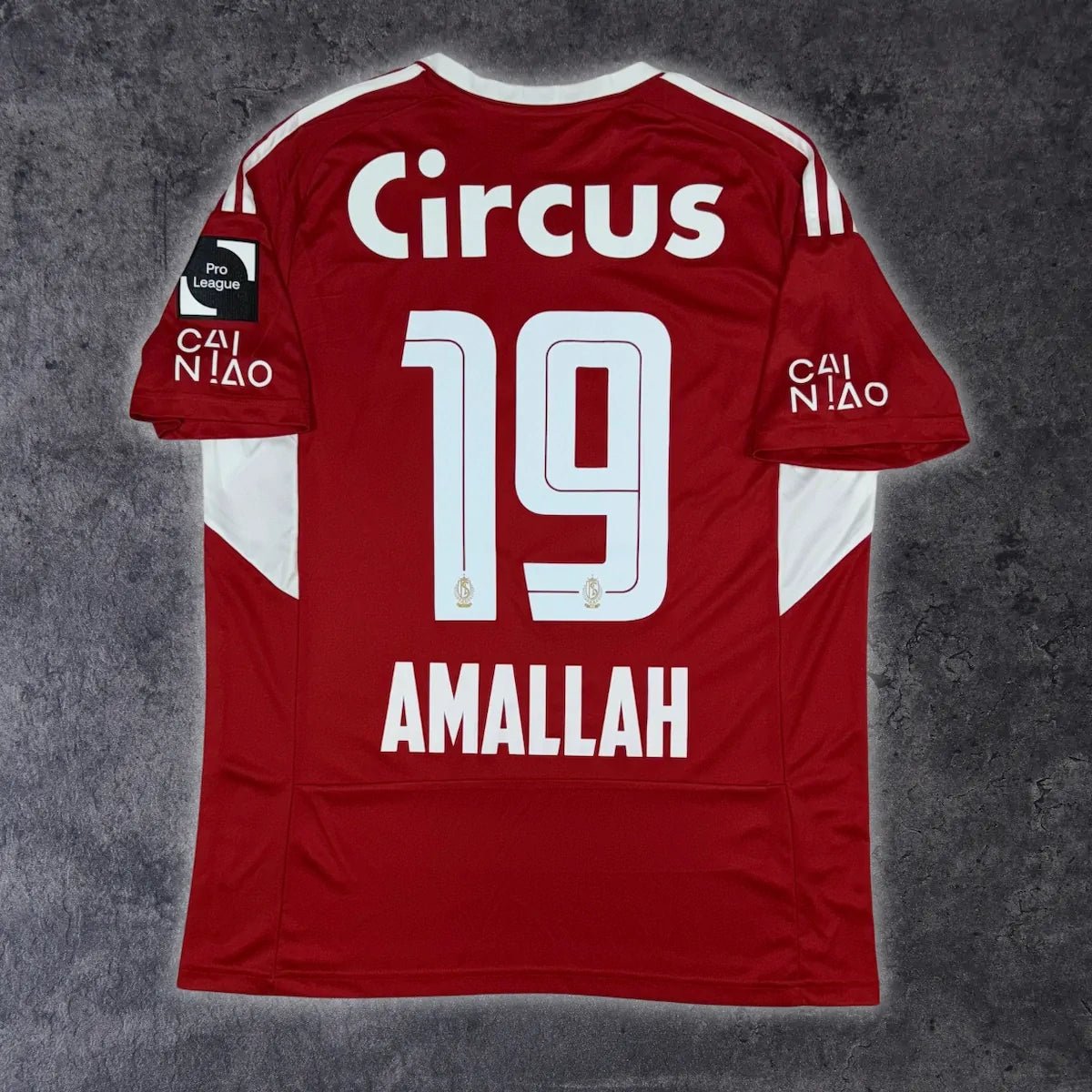 2022/23 Standard de Liège Domicile - Amallah 19 (L) - Iconic Football Shop