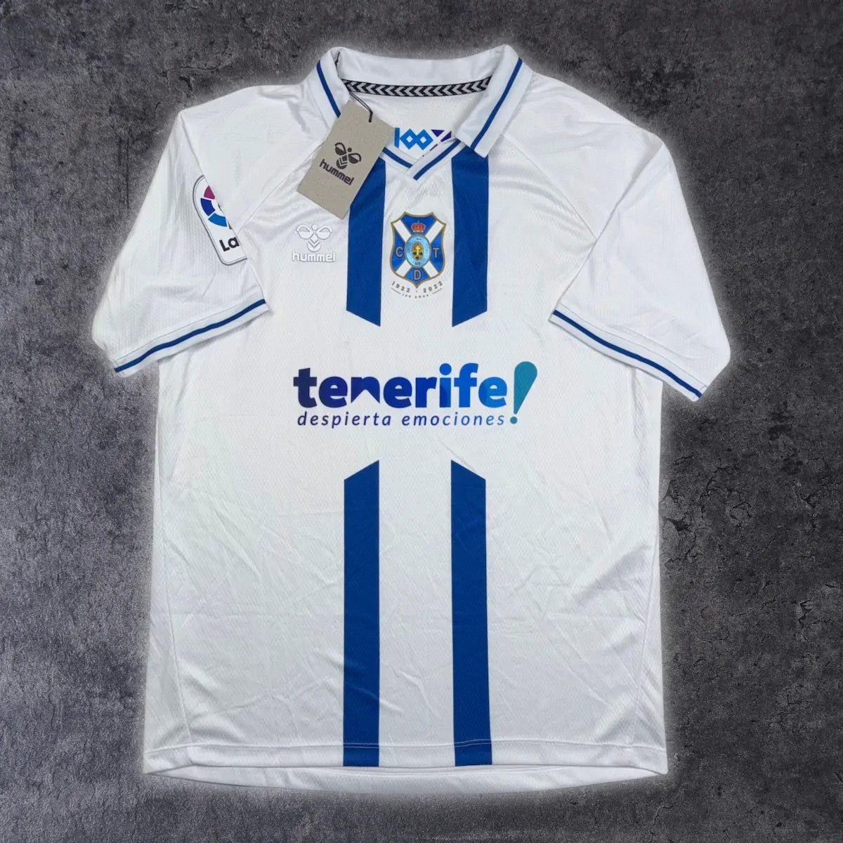 2022/23 Tenerife Domicile *100 ANS* (L) - Iconic Football Shop