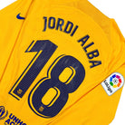 2022/24 Barcelone Fourth - Jordi Alba 18 *STOCK PRO* (L) - Iconic Football Shop