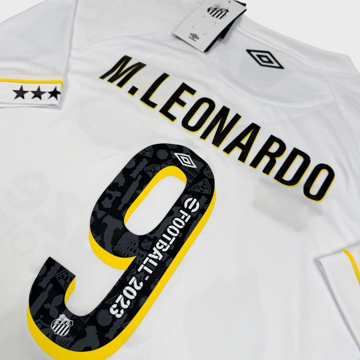 2023 Santos Domicile - M. Leonardo 9 (2XL) - Iconic Football Shop