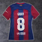 2023/24 Barcelone Domicile - Giuly 8 *PORTÉ / SIGNÉ* (M) - Iconic Football Shop
