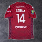 2023/24 FC Metz Domicile - Sabaly 14 *PRO / SIGNÉ* (XL) - Iconic Football Shop