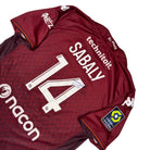 2023/24 FC Metz Domicile - Sabaly 14 *PRO / SIGNÉ* (XL) - Iconic Football Shop