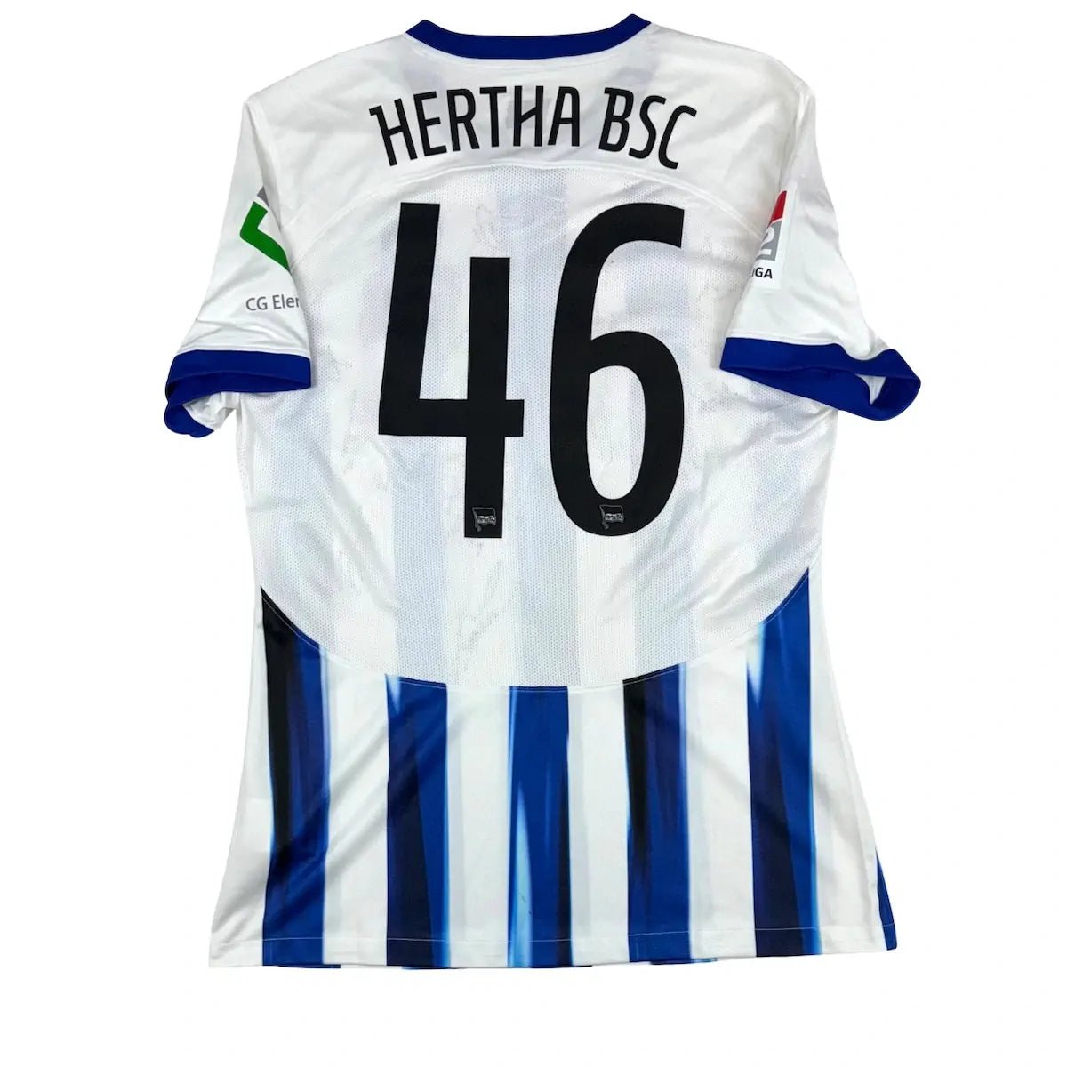 2023/24 Hertha BSC Domicile - 46 *SIGNÉ / PRÉPARÉ* (L) - Iconic Football Shop