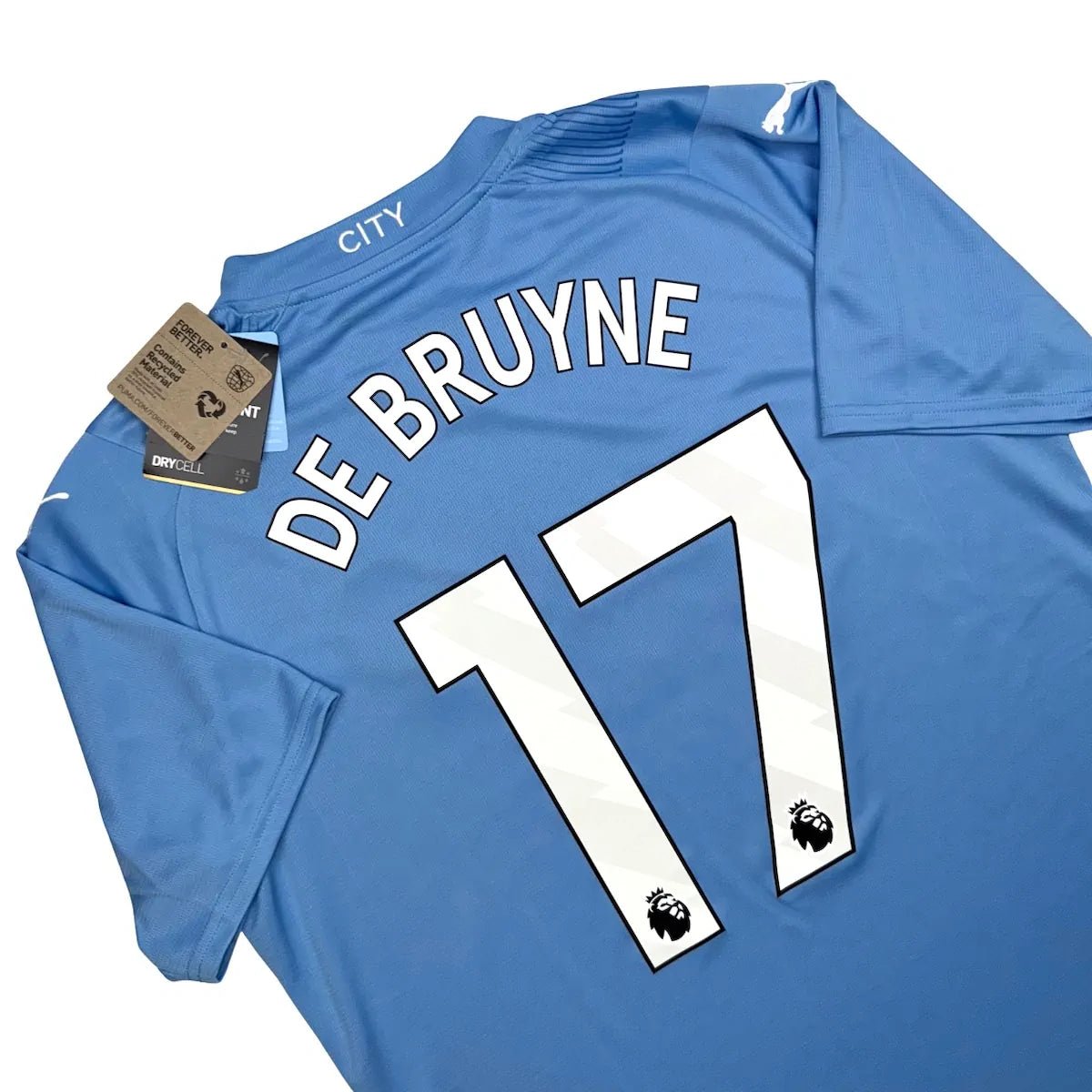 2023/24 Manchester City Domicile - De Bruyne 17 (L) - Iconic Football Shop