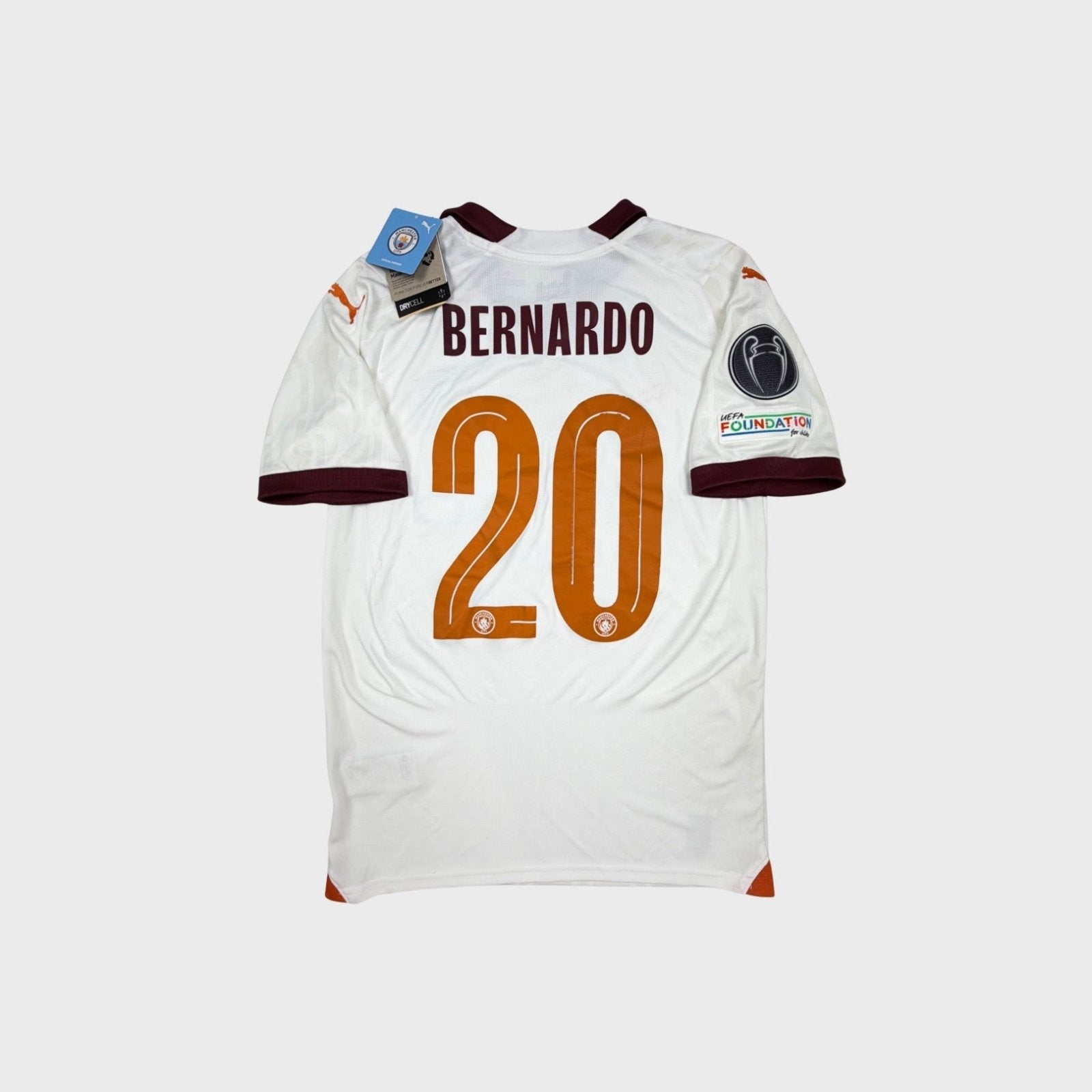 2023/24 Manchester City Extérieur - Bernardo 20 (S) - Iconic Football Shop