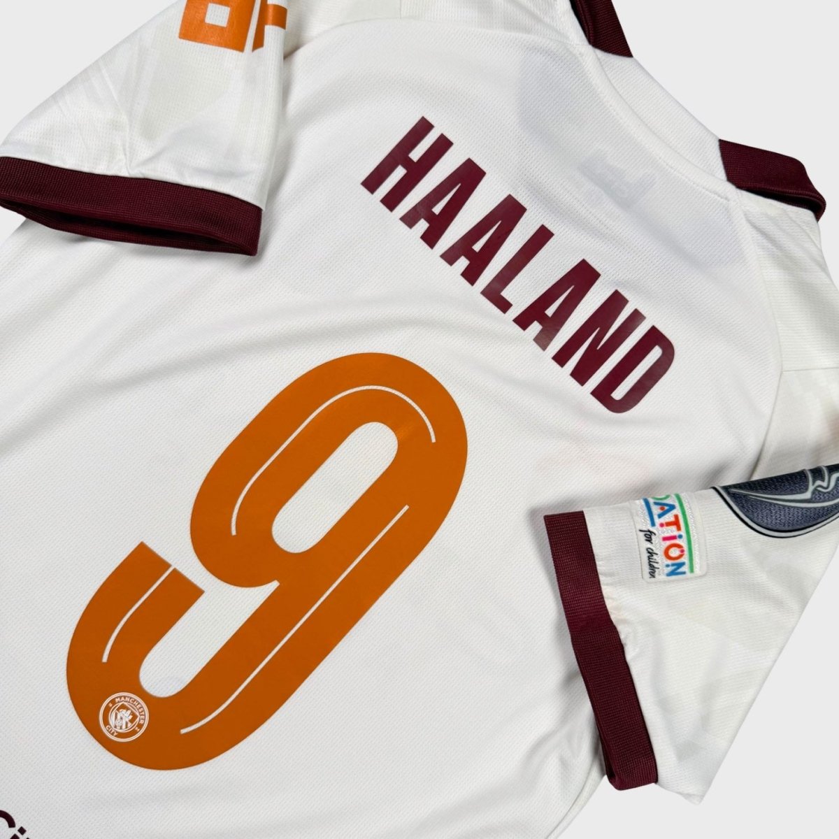 2023/24 Manchester City Extérieur - Haaland 9 *CHAMPIONS LEAGUE* (XS) - Iconic Football Shop