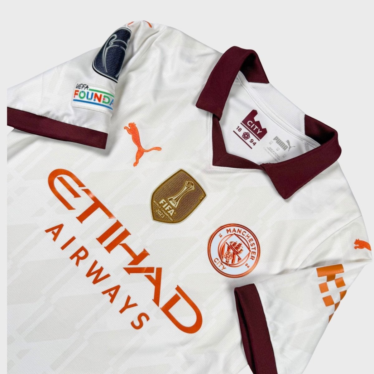 2023/24 Manchester City Extérieur - Haaland 9 *CHAMPIONS LEAGUE* (XS) - Iconic Football Shop