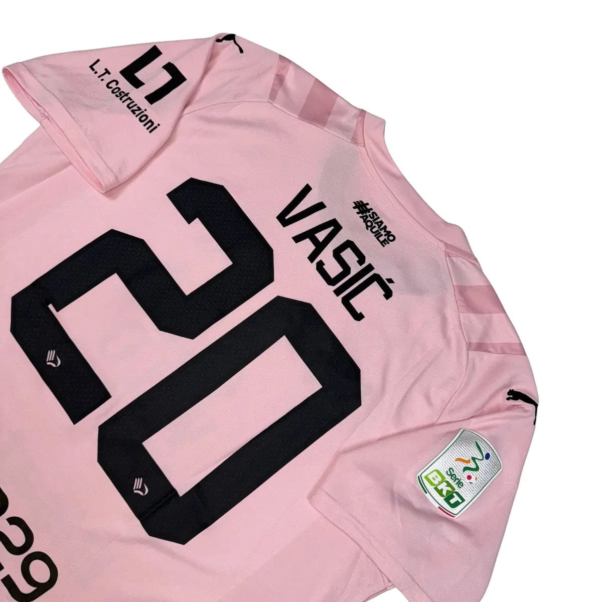 2023/24 Palerme Domicile - Vasić 20 (L) - Iconic Football Shop