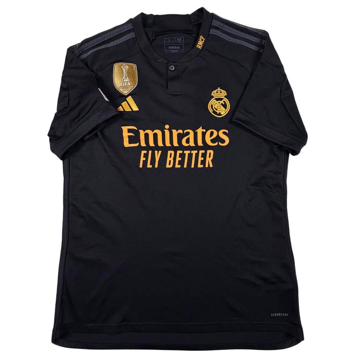 2023/24 Real Madrid Third - Camavinga 12 *CHAMPIONS LEAGUE* (L) - Iconic Football Shop