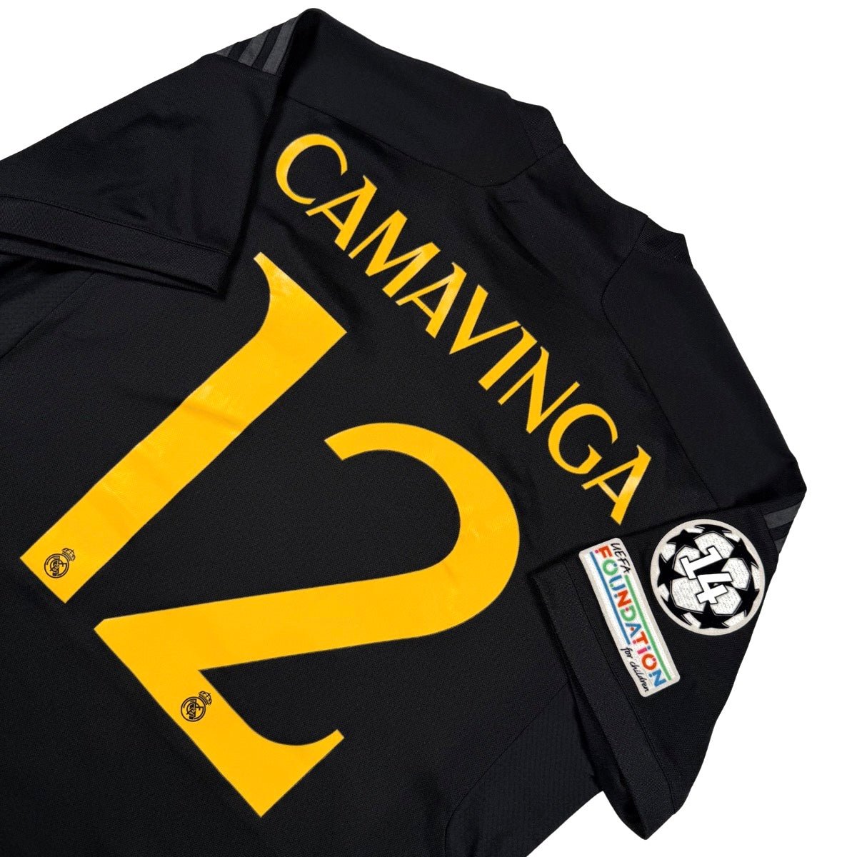 2023/24 Real Madrid Third - Camavinga 12 *CHAMPIONS LEAGUE* (L) - Iconic Football Shop