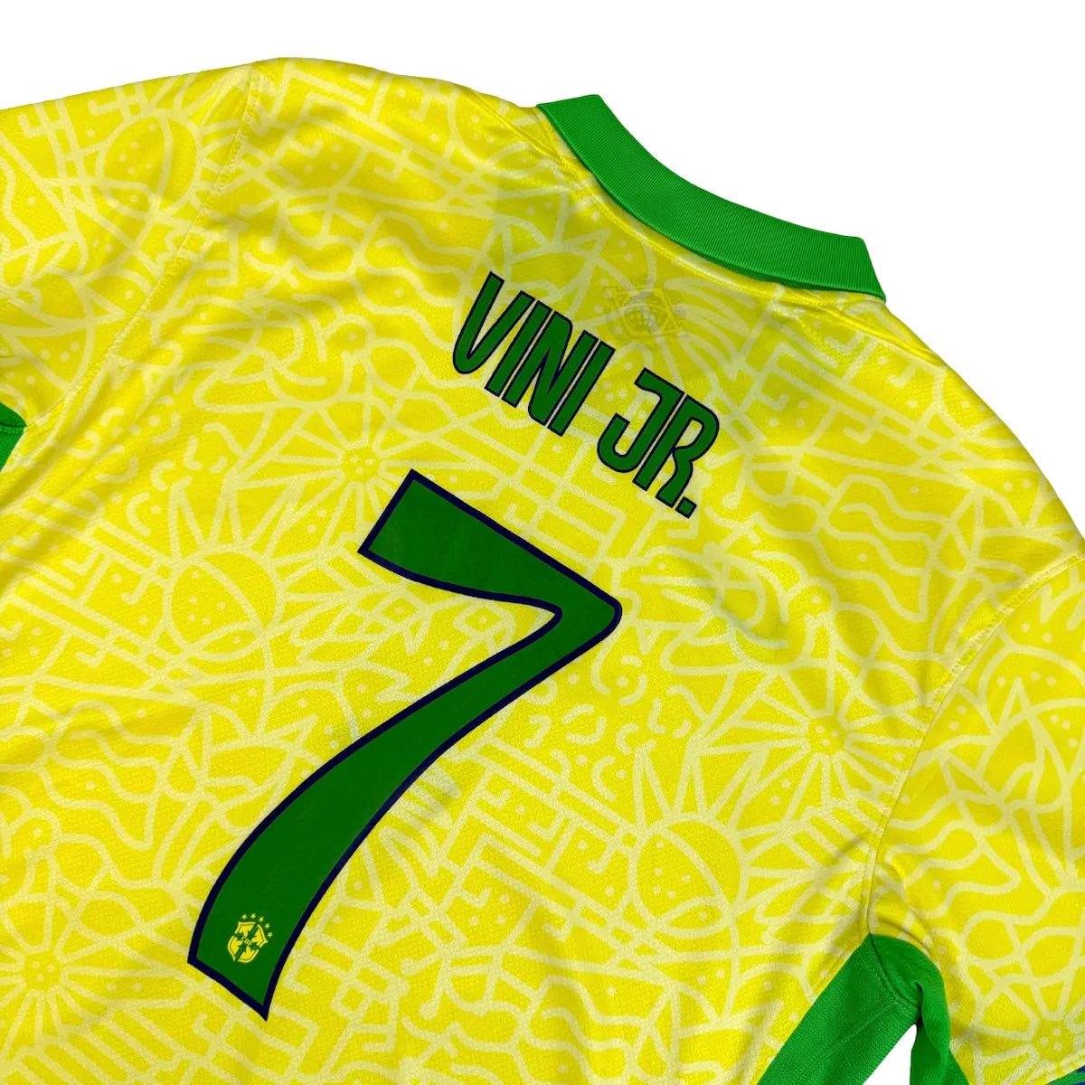 2024 Brésil Domicile - Vini Jr 7 (L) - Iconic Football Shop