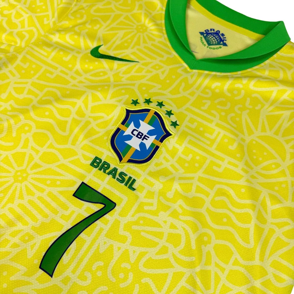 2024 Brésil Domicile - Vini Jr 7 (L) - Iconic Football Shop