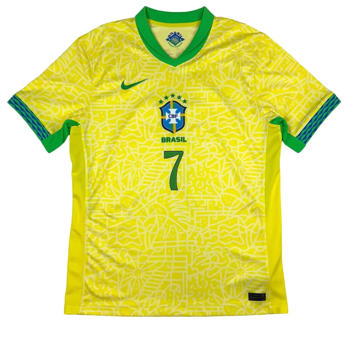 2024 Brésil Domicile - Vini Jr 7 (L) - Iconic Football Shop