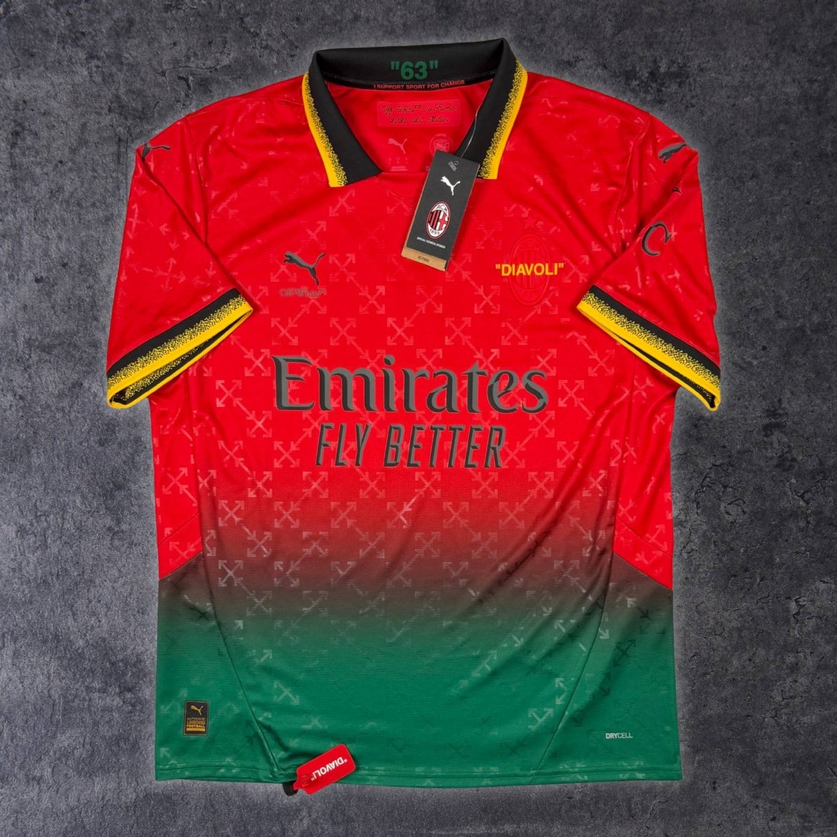 2024/25 AC Milan Fourth *COLLAB' OFF - WHITE* (L) - Iconic Football Shop