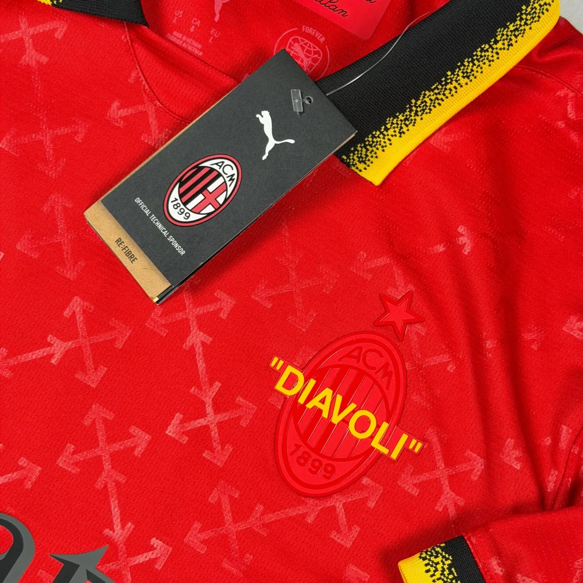 2024/25 AC Milan Fourth *COLLAB' OFF - WHITE* (L) - Iconic Football Shop