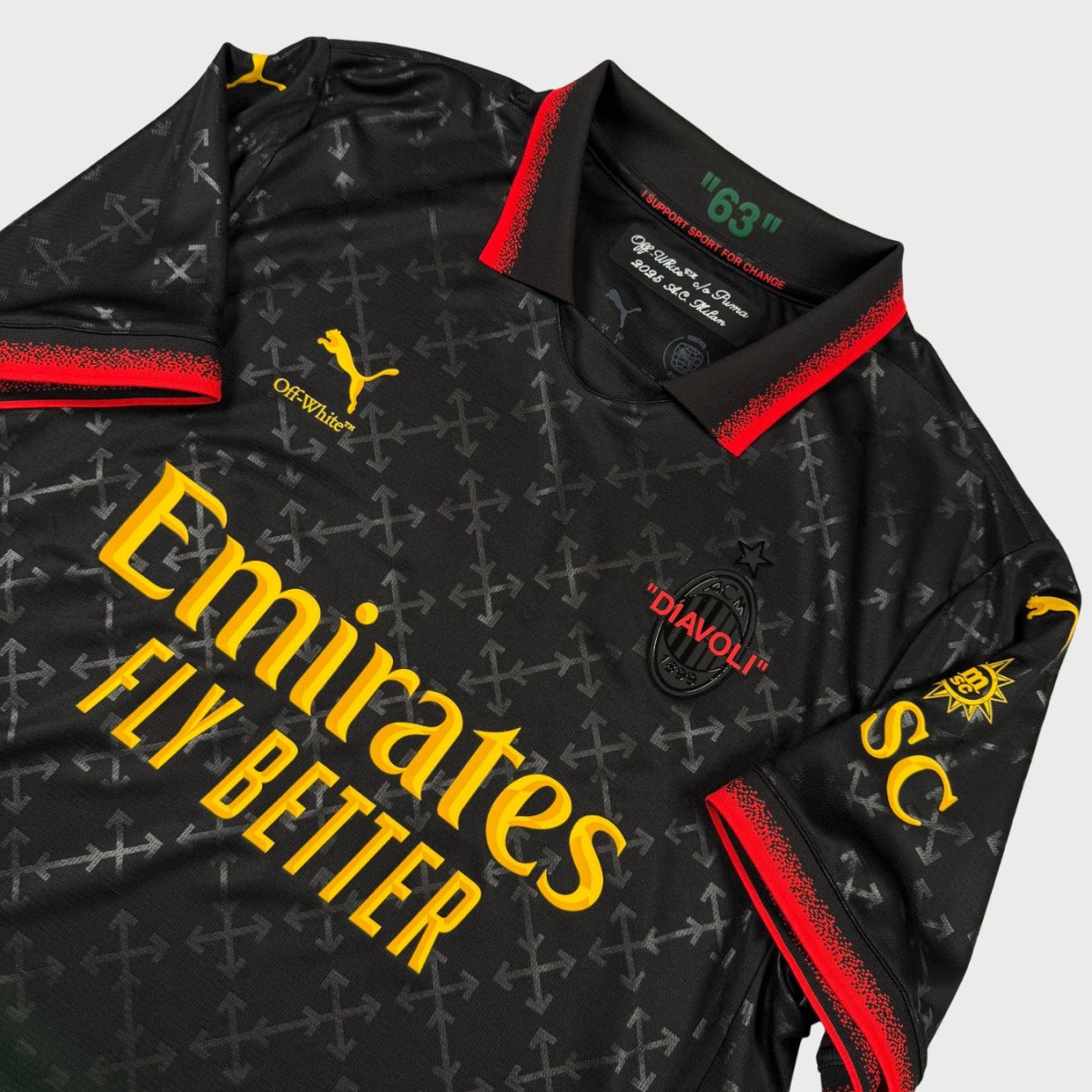 2024/25 AC Milan Fourth *COLLAB' OFF - WHITE*(L) - Iconic Football Shop