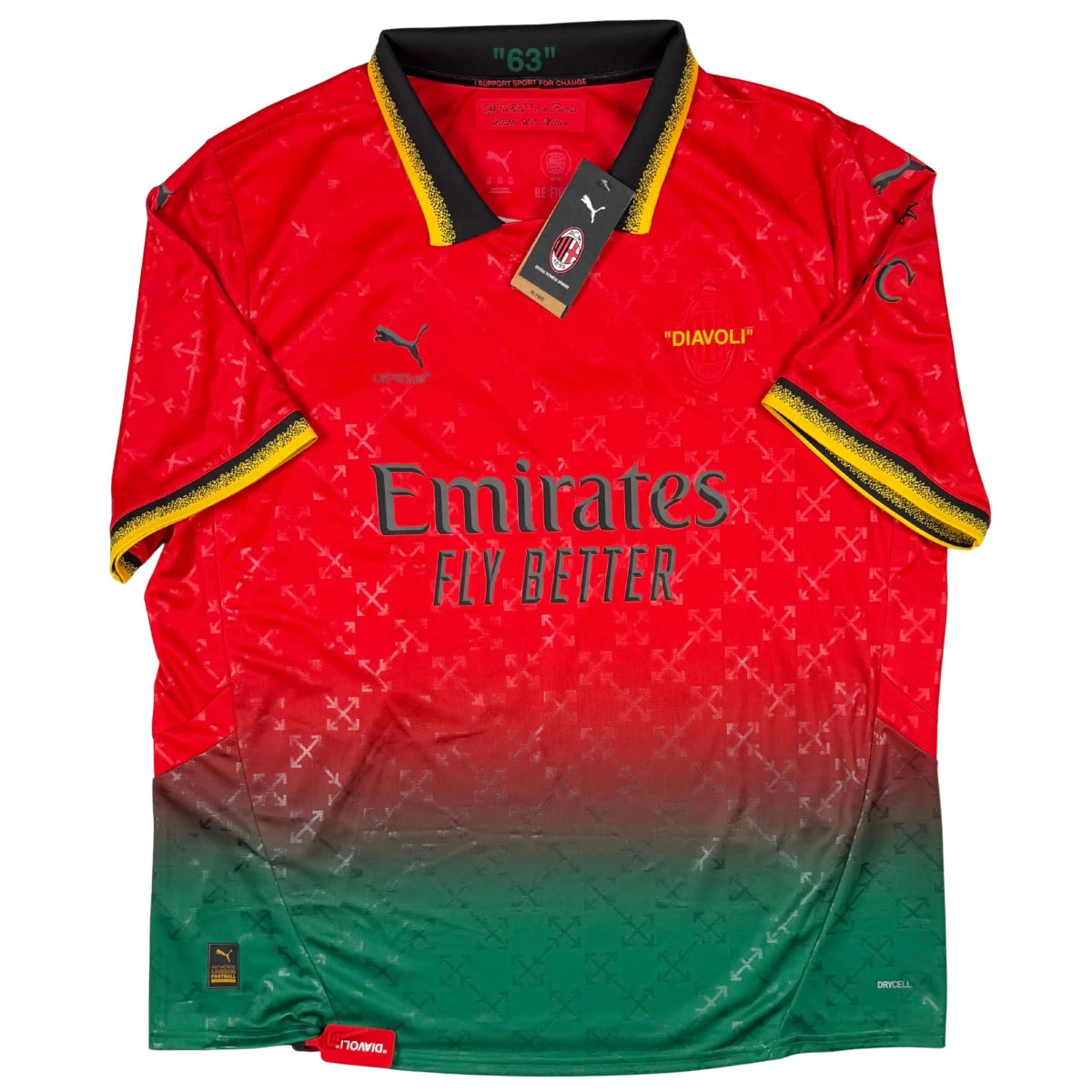 2024/25 AC Milan Fourth - João Félix 79 *COLLAB' OFF - WHITE* (2XL) - Iconic Football Shop