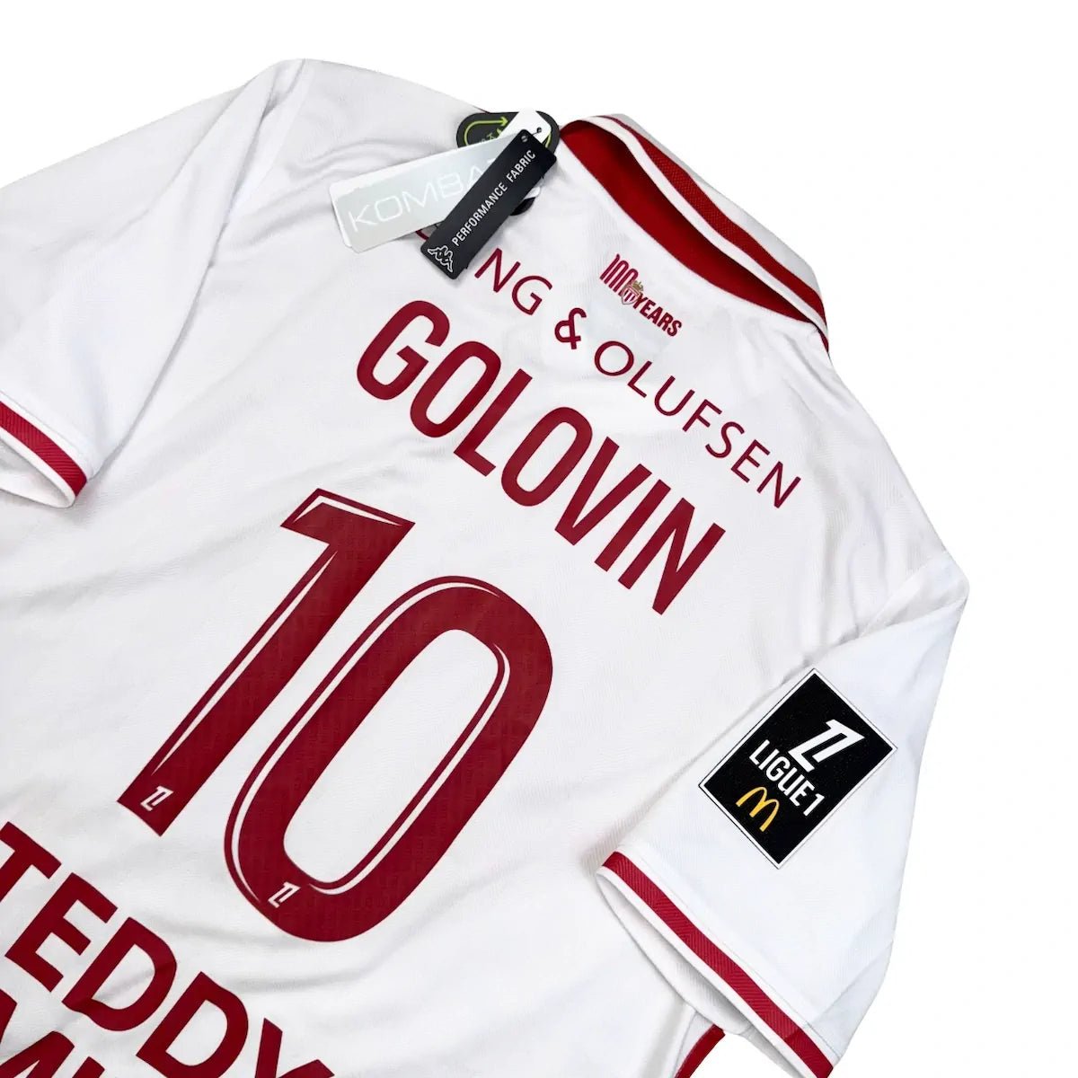 2024/25 AS Monaco Domicile - Golovin 10 *COMPLET* (L) - Iconic Football Shop