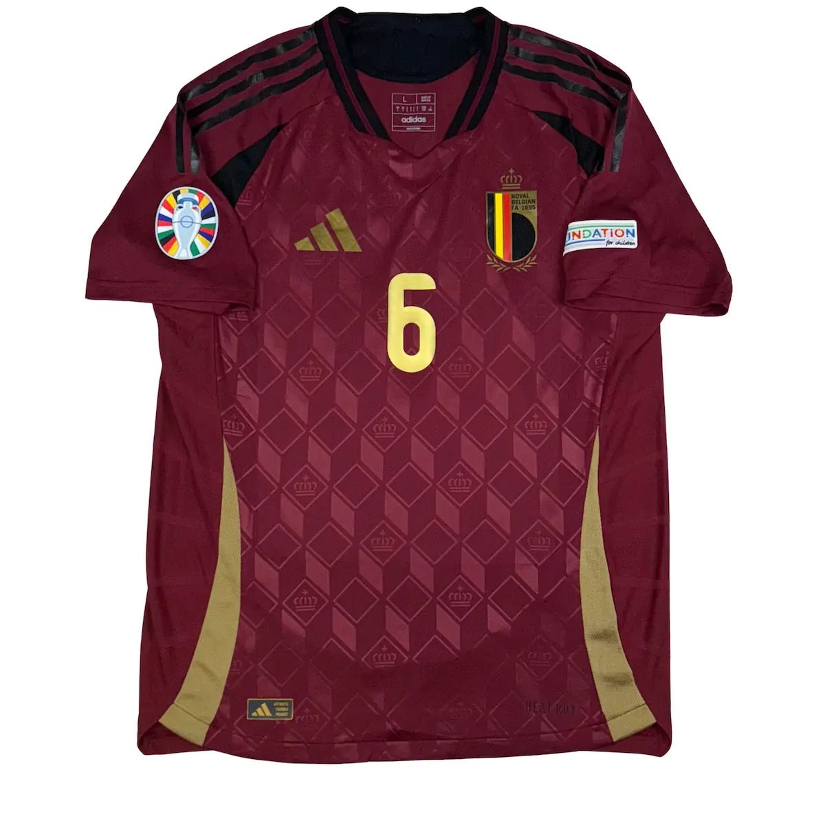 2024/25 Belgique Domicile - Witsel 6 *PRO* (L) - Iconic Football Shop