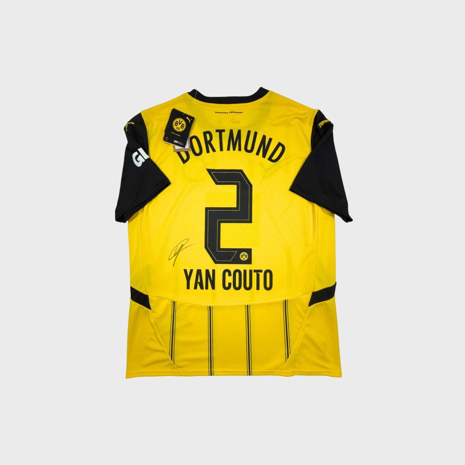 2024/25 Dortmund Domicile - Yan Couto 2 *SIGNÉ* (L) - Iconic Football Shop