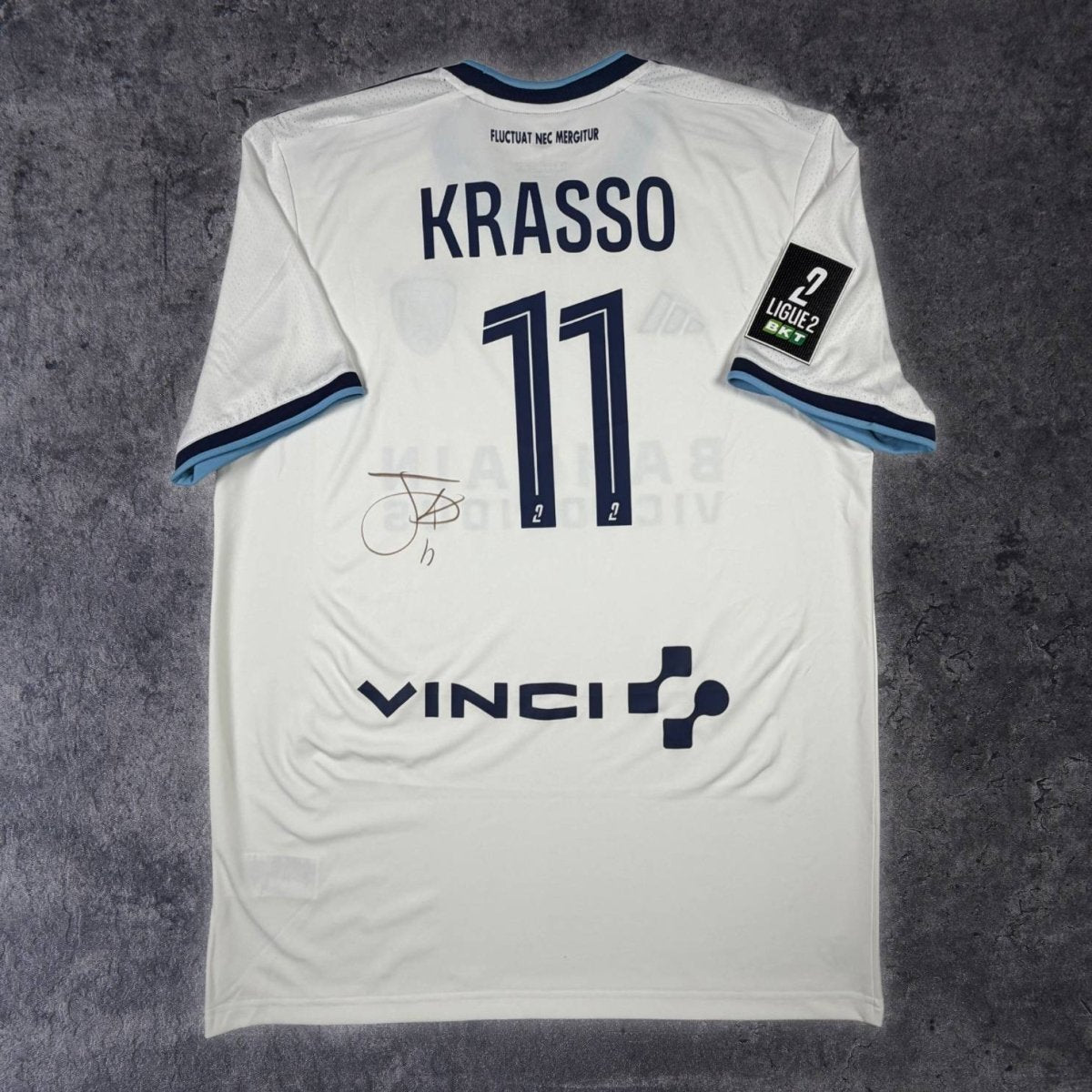 2024/25 Paris FC Extérieur - Krasso 11 *SIGNÉ* (L) - Iconic Football Shop