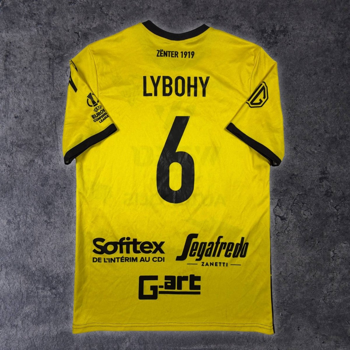 2024/25 Progrès Niederkorn Domicile - Lybohy 6 *PORTÉ* (S) - Iconic Football Shop