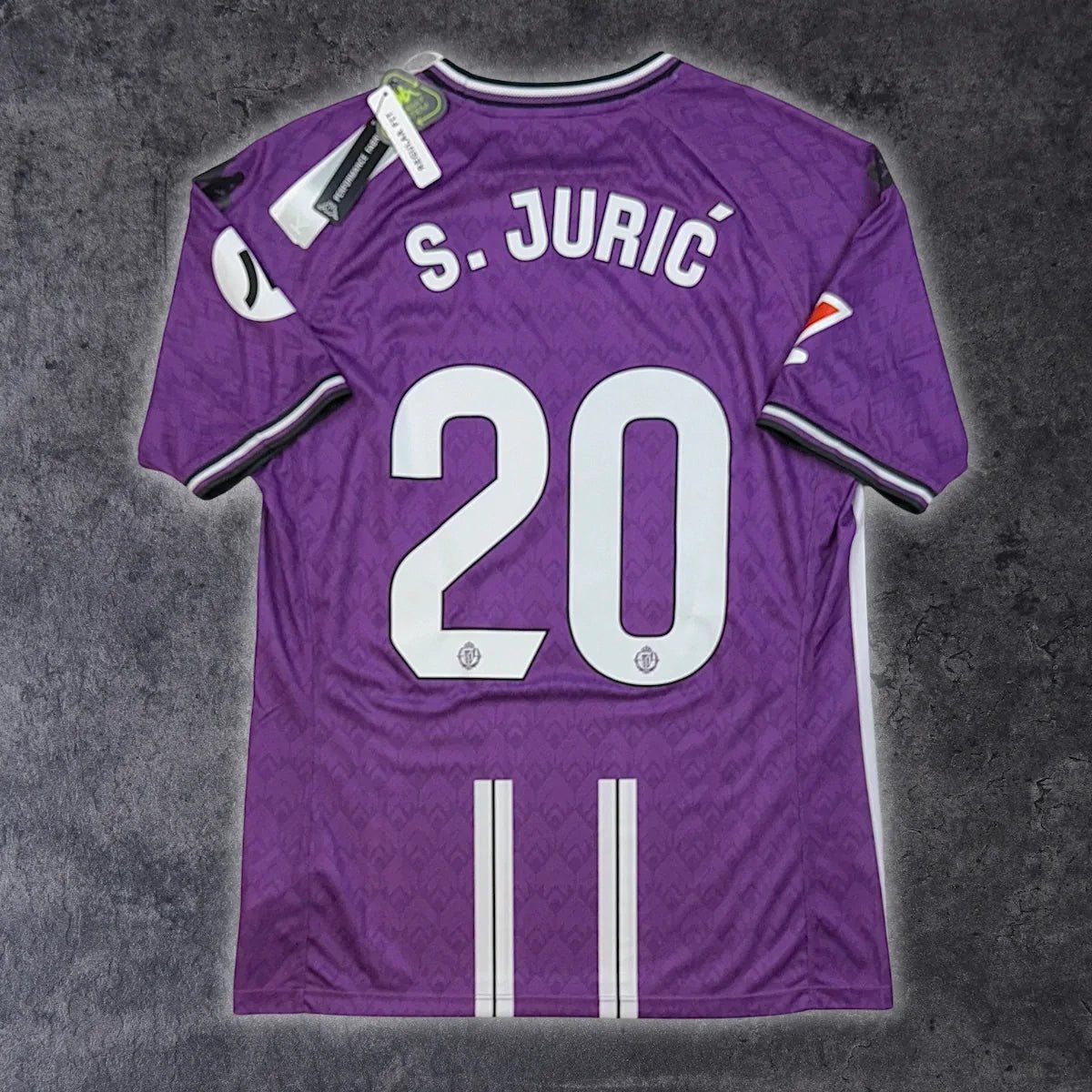 2024/25 Real Valladolid Domicile - S. Juric 20 (L) - Iconic Football Shop
