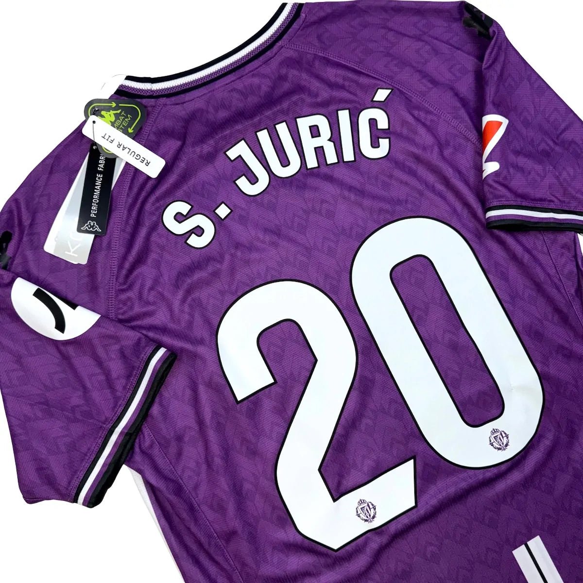 2024/25 Real Valladolid Domicile - S. Juric 20 (L) - Iconic Football Shop