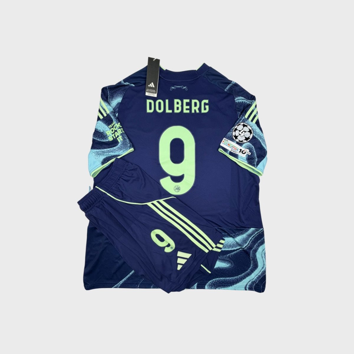2025/26 Ajax Amsterdam Extérieur - Dolberg 9 *COMPLET* (2XL) - Iconic Football Shop