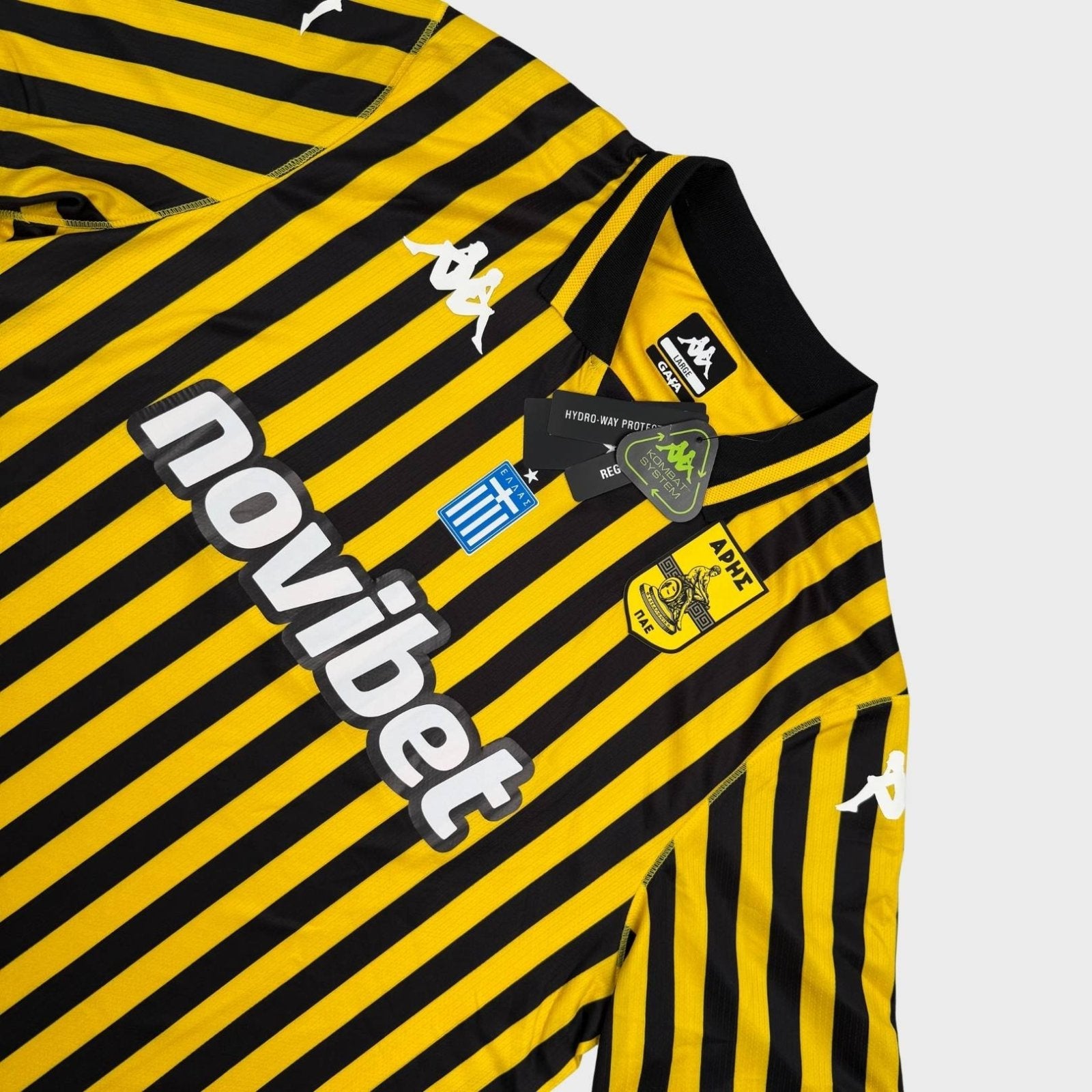 2025/26 Aris Thessalonique Domicile (L) - Iconic Football Shop