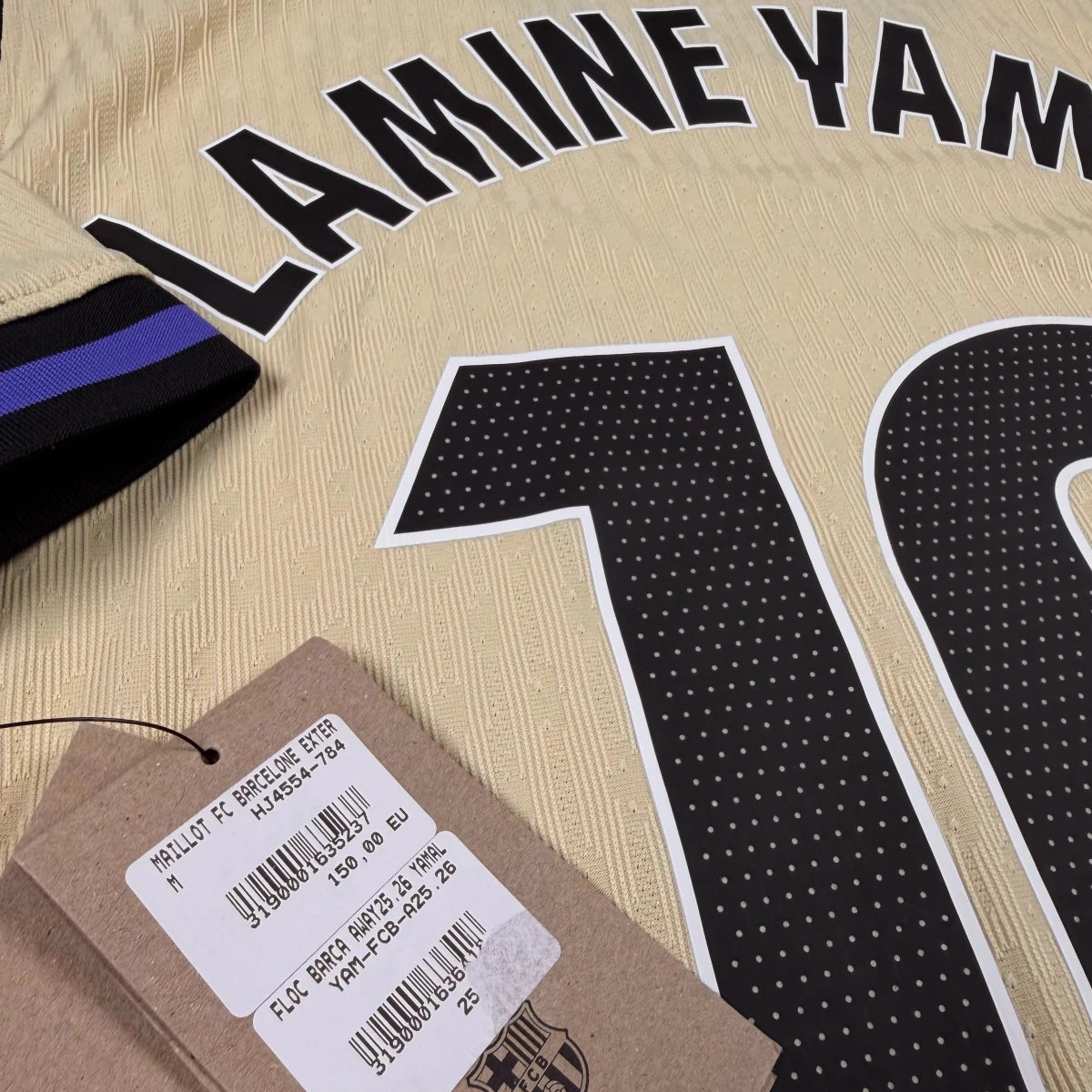 2025/26 Barcelone Extérieur - Lamine Yamal 10 *PRO / Kobe Bryant* (M) - Iconic Football Shop