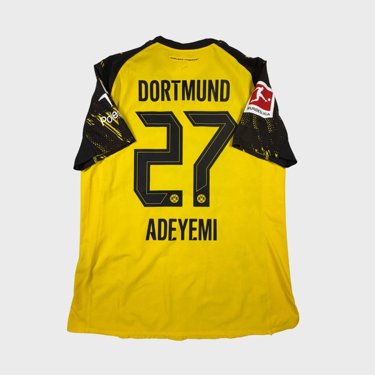 2025/26 Dortmund Domicile - Adeyemi 27 *PRO* (L) - Iconic Football Shop