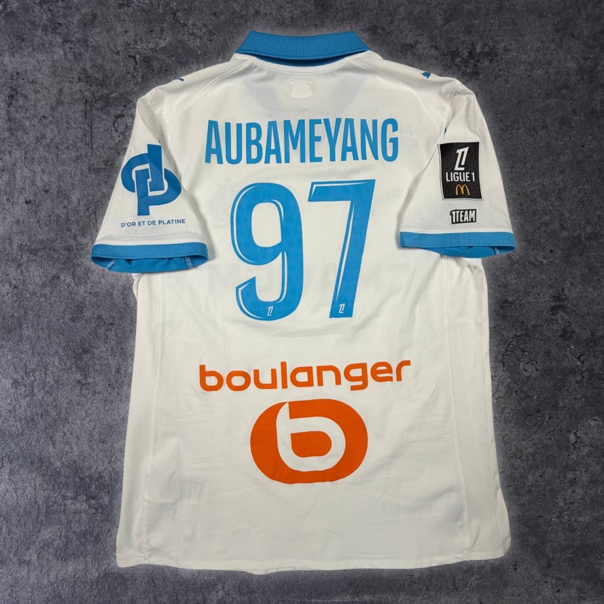2025/26 OM Domicile - Aubameyang 97 *PRO* (L) - Iconic Football Shop