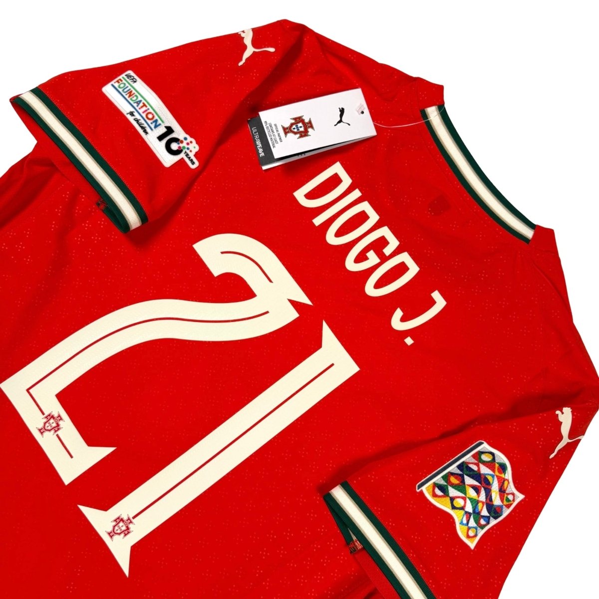 2025/26 Portugal Domicile - Diogo J. 21 *PRO* (M) - Iconic Football Shop