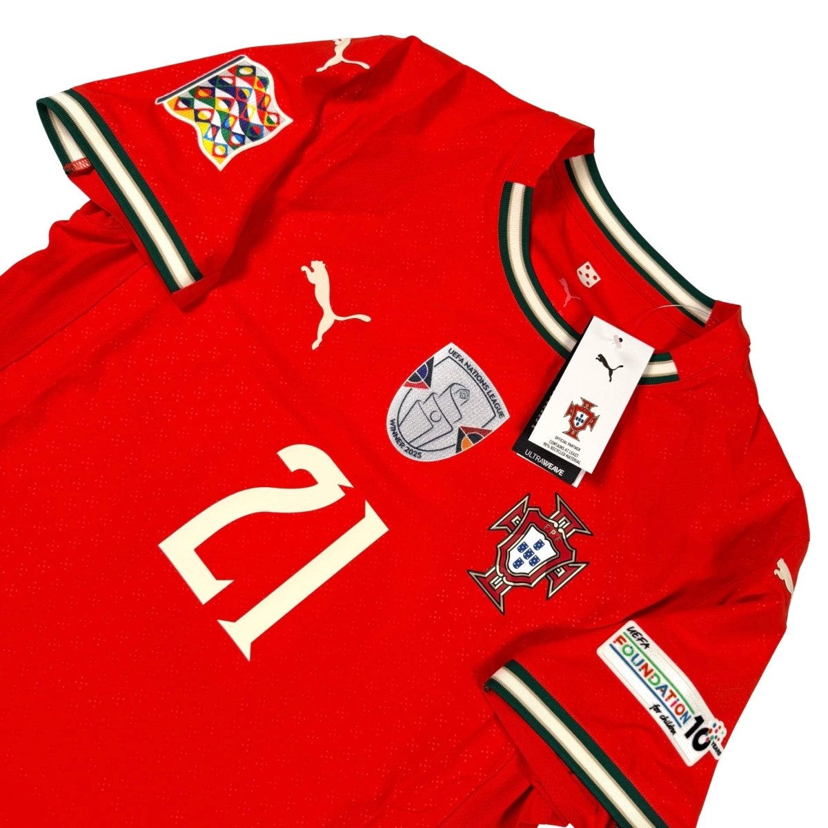 2025/26 Portugal Domicile - Diogo J. 21 *PRO* (M) - Iconic Football Shop