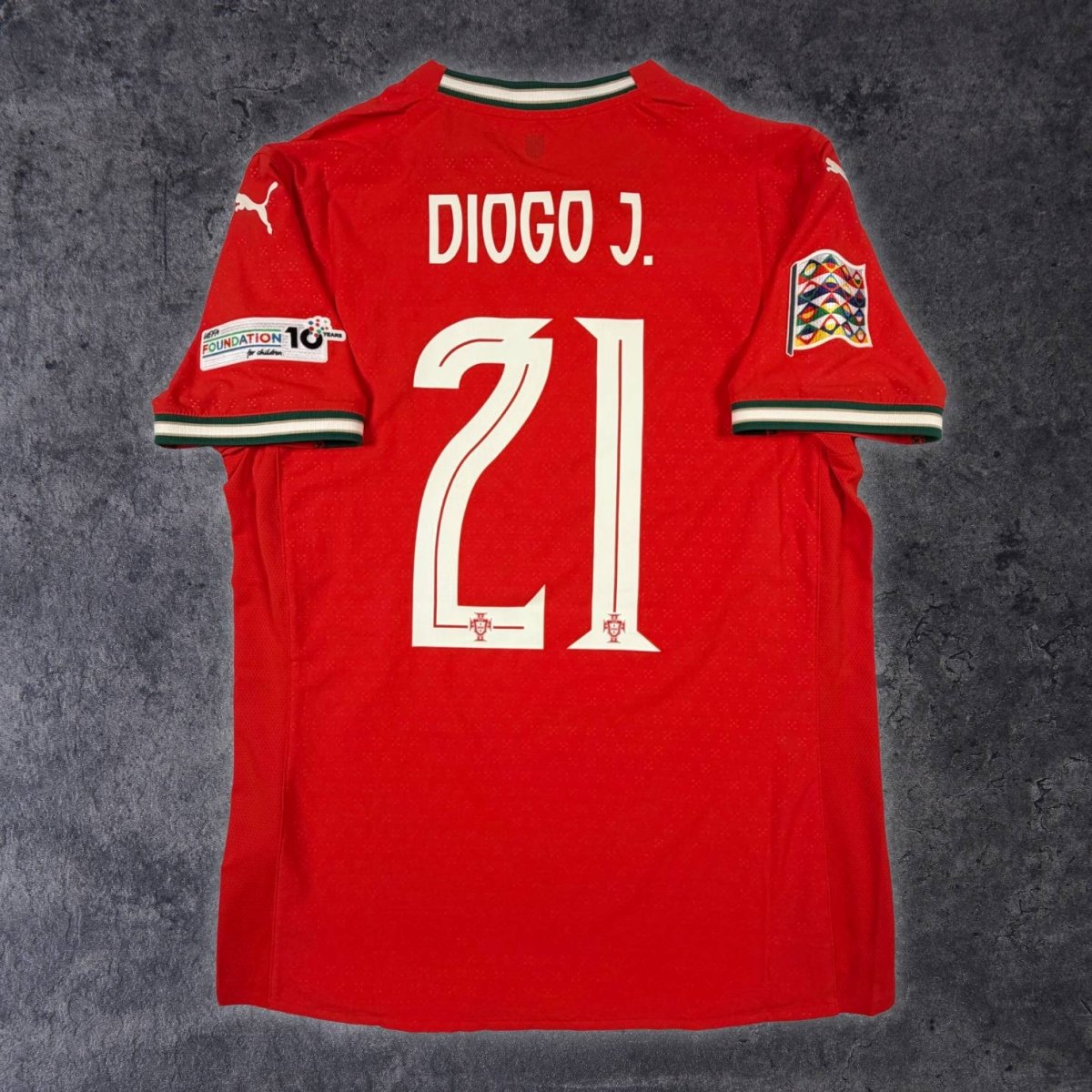2025/26 Portugal Domicile - Diogo J. 21 *PRO* (S) - Iconic Football Shop