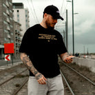 T-shirt ICONIC - BLACK x IFS - Iconic Football Shop
