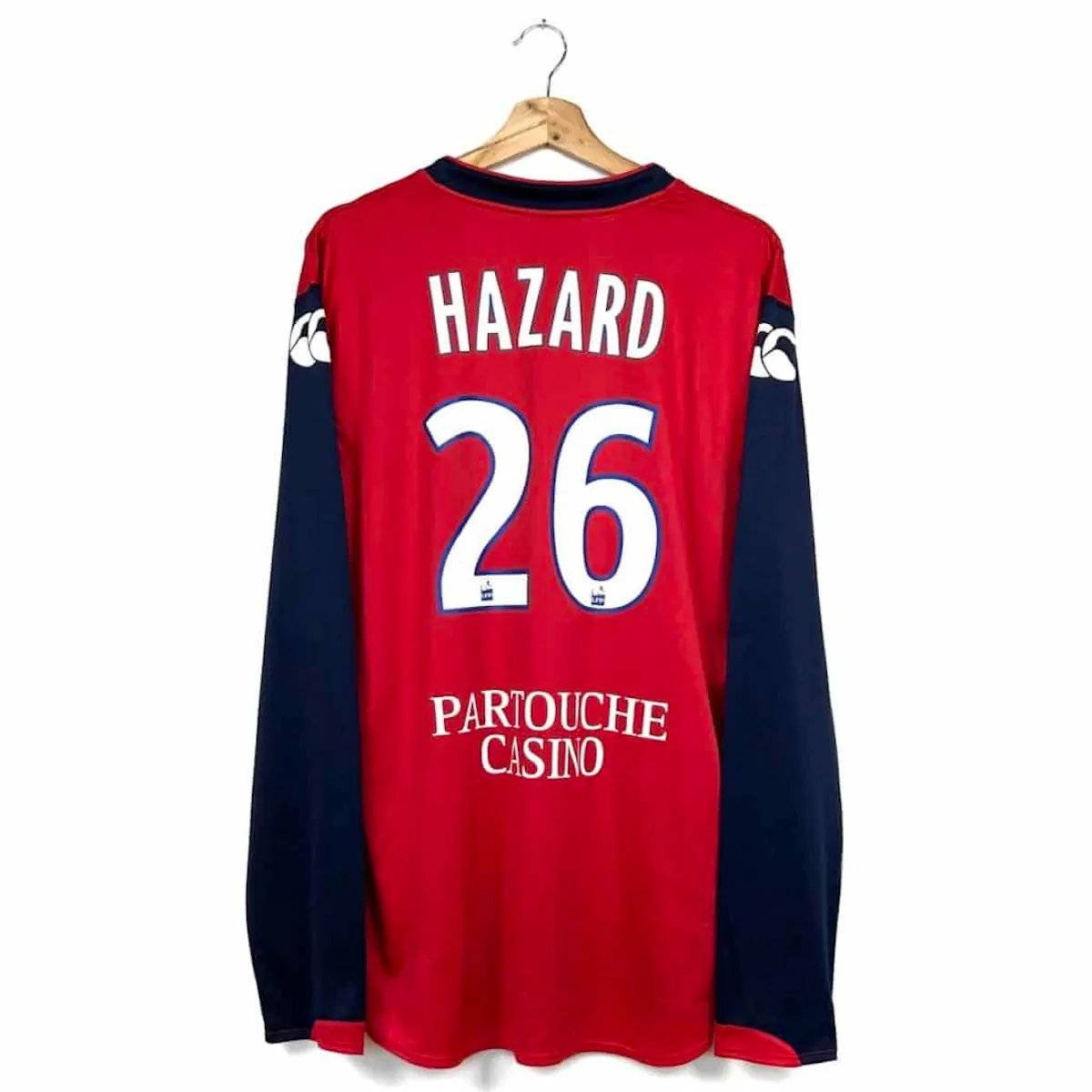 その他 LOSC Lille 2008/09 HAZARD #26 Longsleeve Lille 2008/09 Home Hazard #26 L/S (XL)
