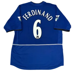 2002/03 Manchester United Third - Ferdinand 6 (XL)