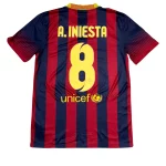 2013/14 Barcelone Domicile - A.Iniesta 8 (S)